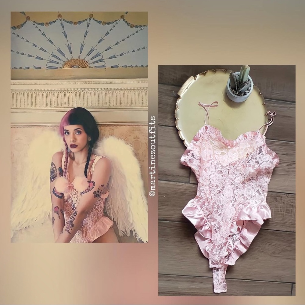 Vintage Victoria Secret Lace Teddy